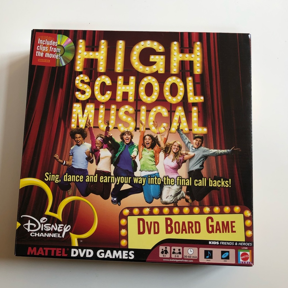 High School Musical -  DVD Board Game